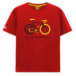 T-Shirt niño Tour de France Road - Rojo