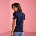 T-Shirt Campagnolo Logo - Bleu