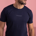 T-Shirt Campagnolo Ruota Alata - Blu