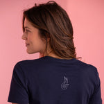 T-Shirt Campagnolo Ruota Alata - Blu