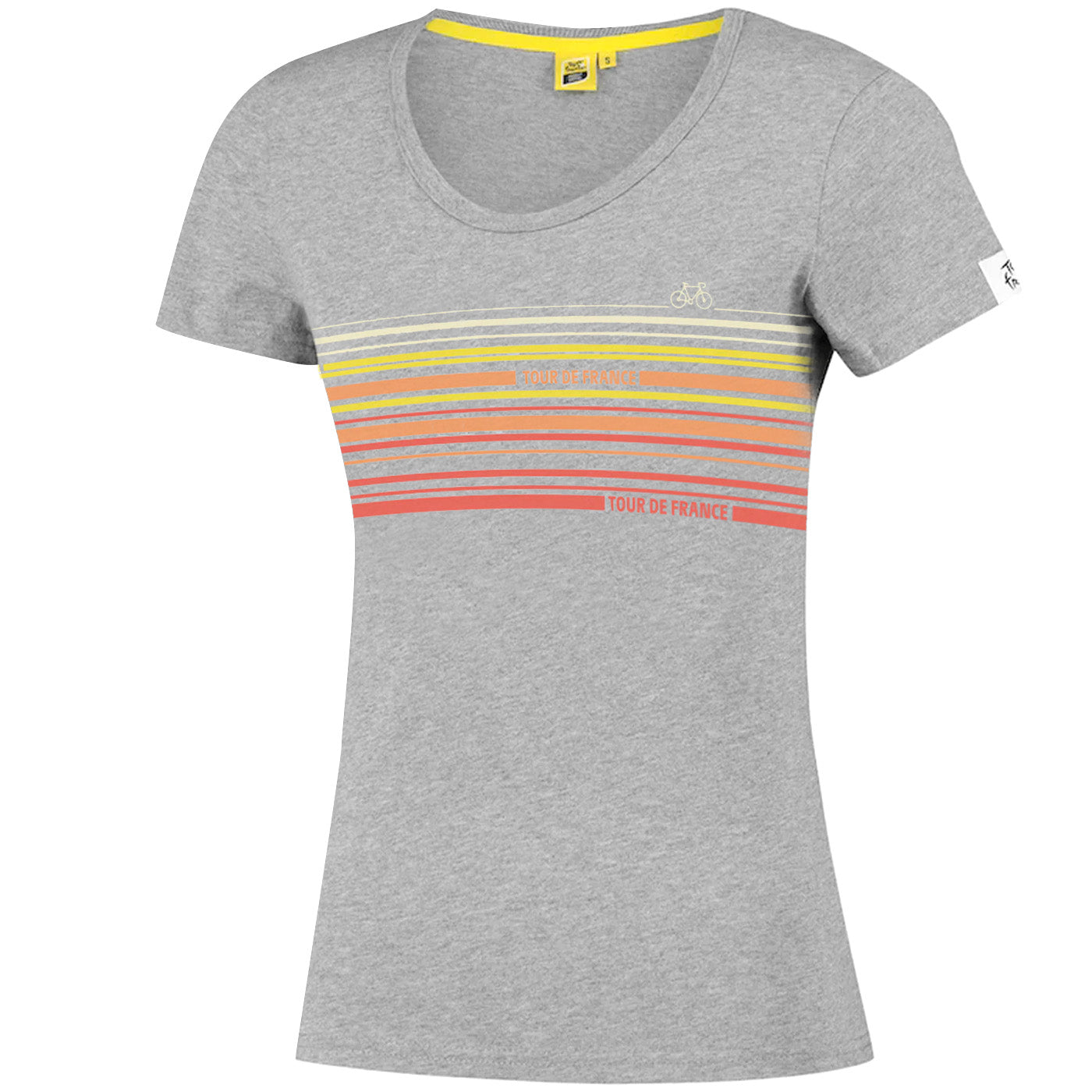 Tour de France 2024 frau t-shirt - Lignes