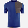T -Shirt Pedaled Odyssey Merino - Azul