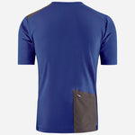 T-Shirt Pedaled Odyssey Merino - Blu