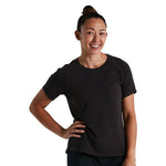 T-Shirt donna Specialized Trail Supima - Nero