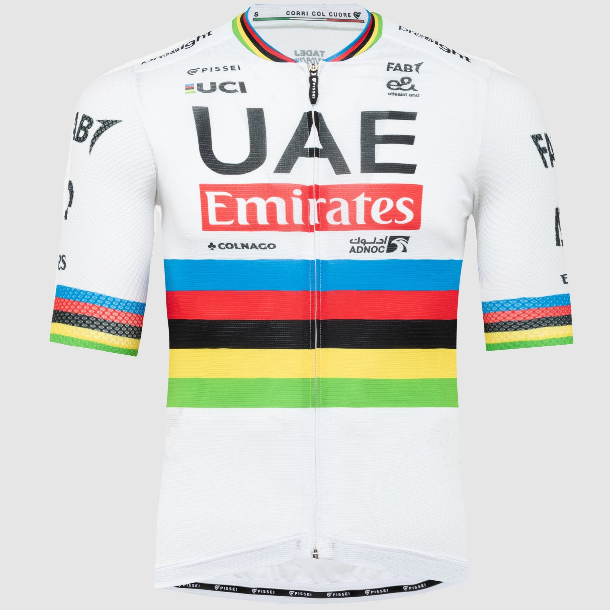 Maillot Pissei Team UAE 2024 Magistrale - Campeón del Mundo