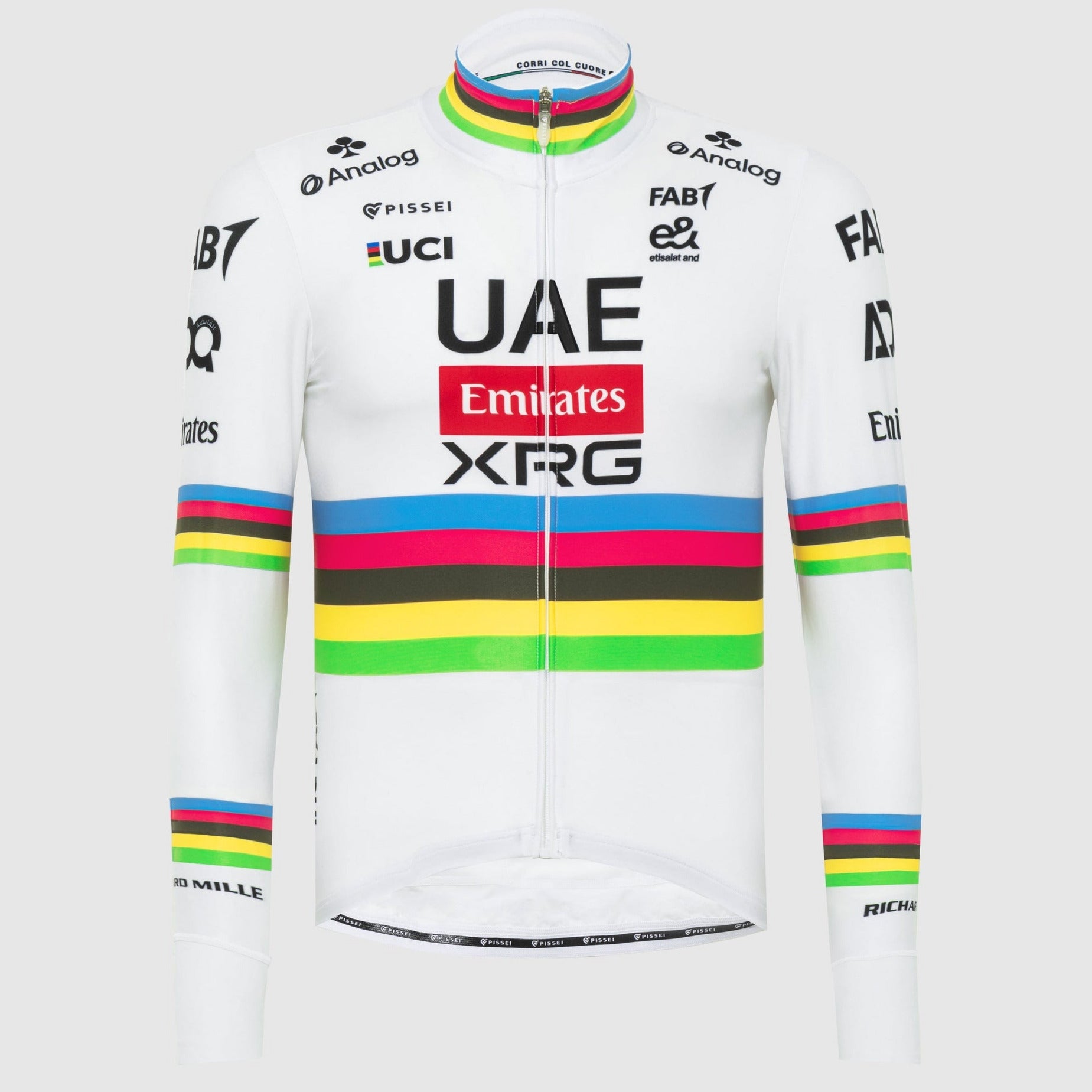 Maglia maniche lunghe Pissei UAE Team Emirates 2025 - Tadej Pogacar