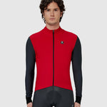 Maillot mangas largas Pissei Monviso - Rojo gris