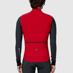 Pissei Monviso long sleeves jersey - Red Grey