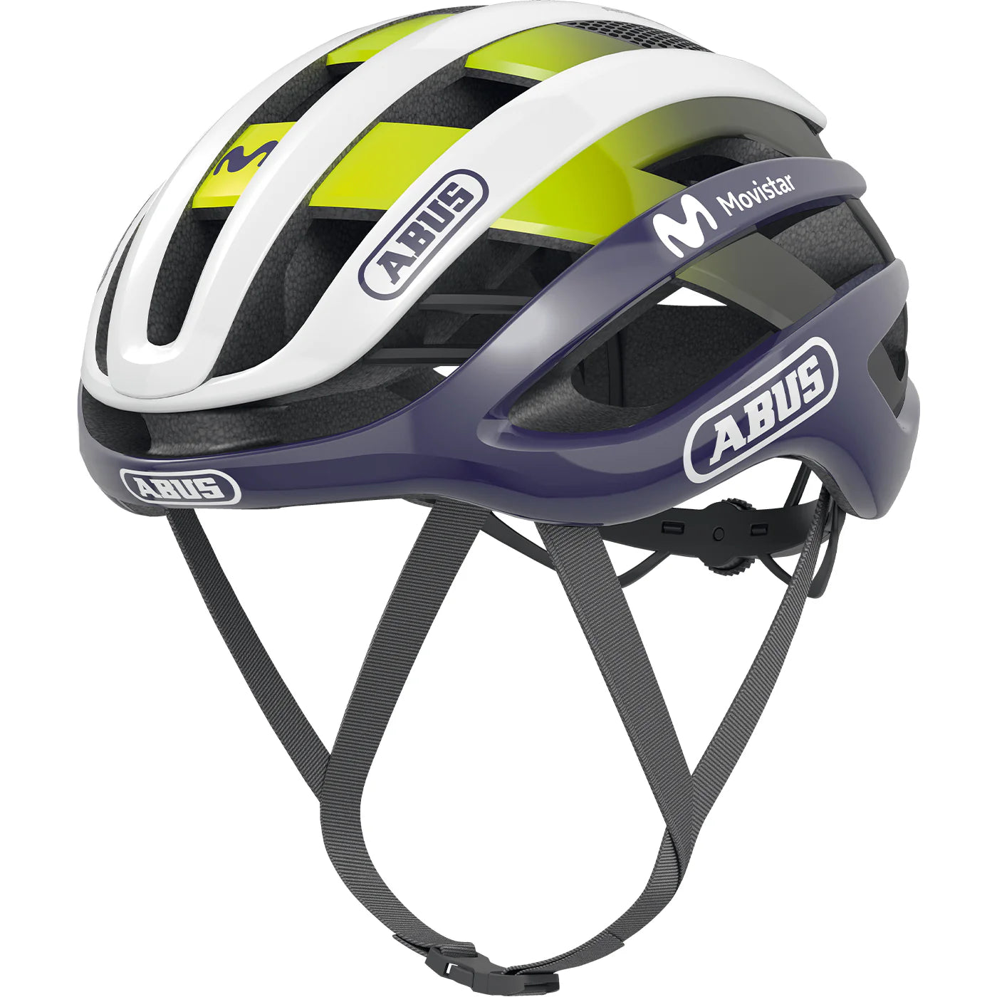 Abus AirBreaker radhelm - Team Movistar 2024