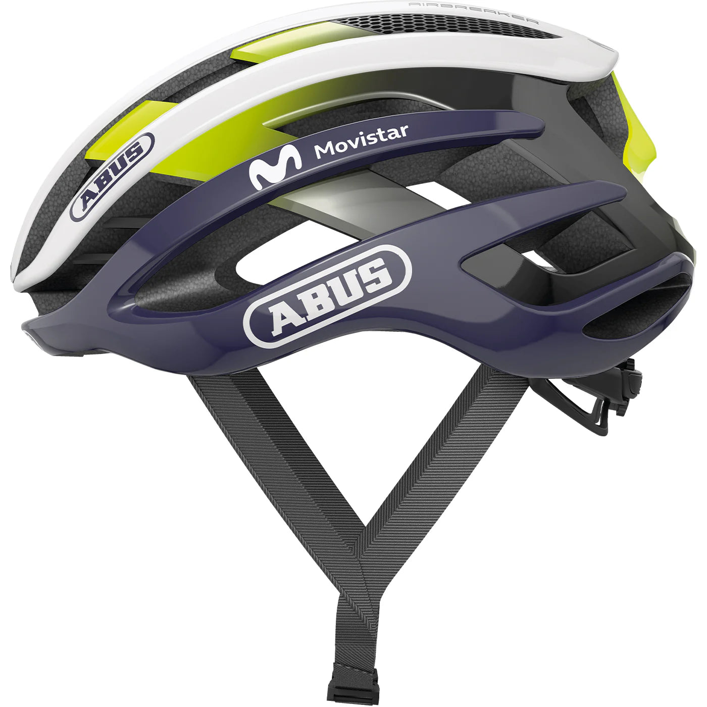 Abus AirBreaker radhelm - Team Movistar 2024