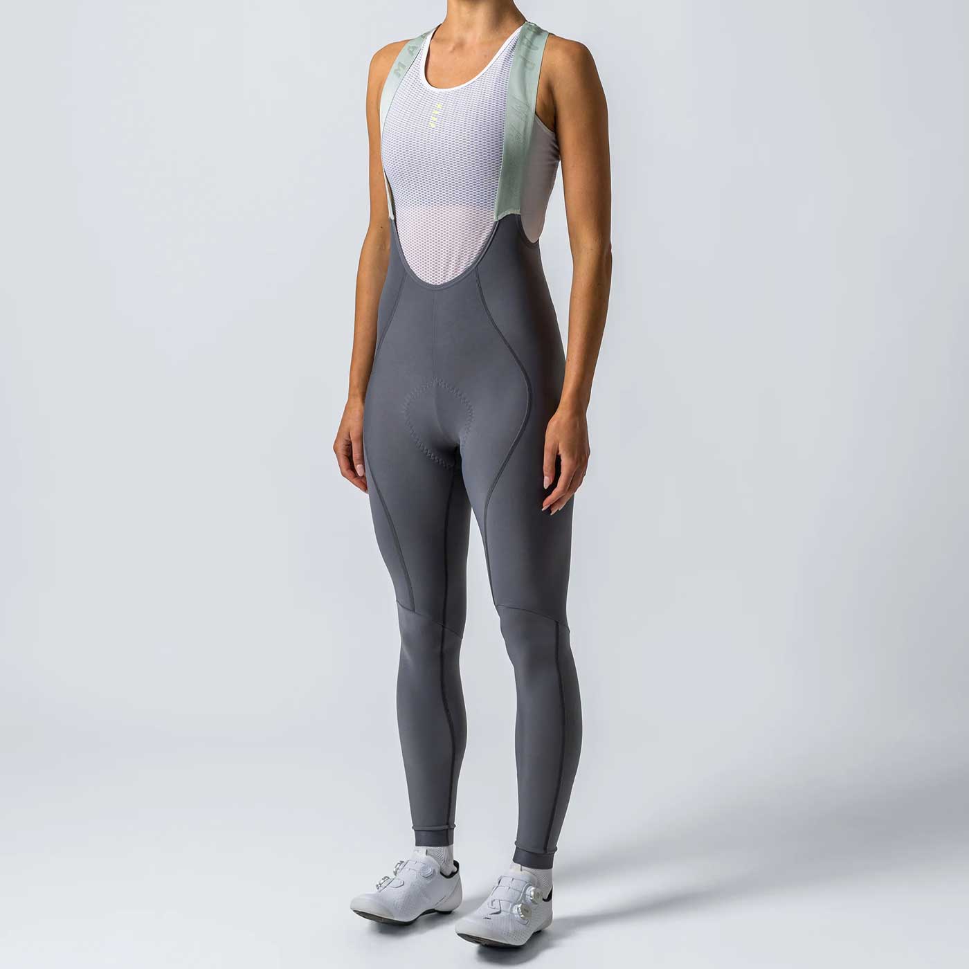 Maap Adapt Team Evo Thermal woman bib tight - Grey