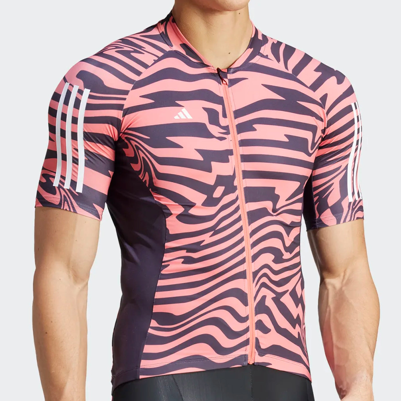 Adidas Essentials 3-Stripes Fast zebra jersey - Red