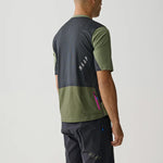 Maglia Maap Alt_Road Zip Tee - Verde