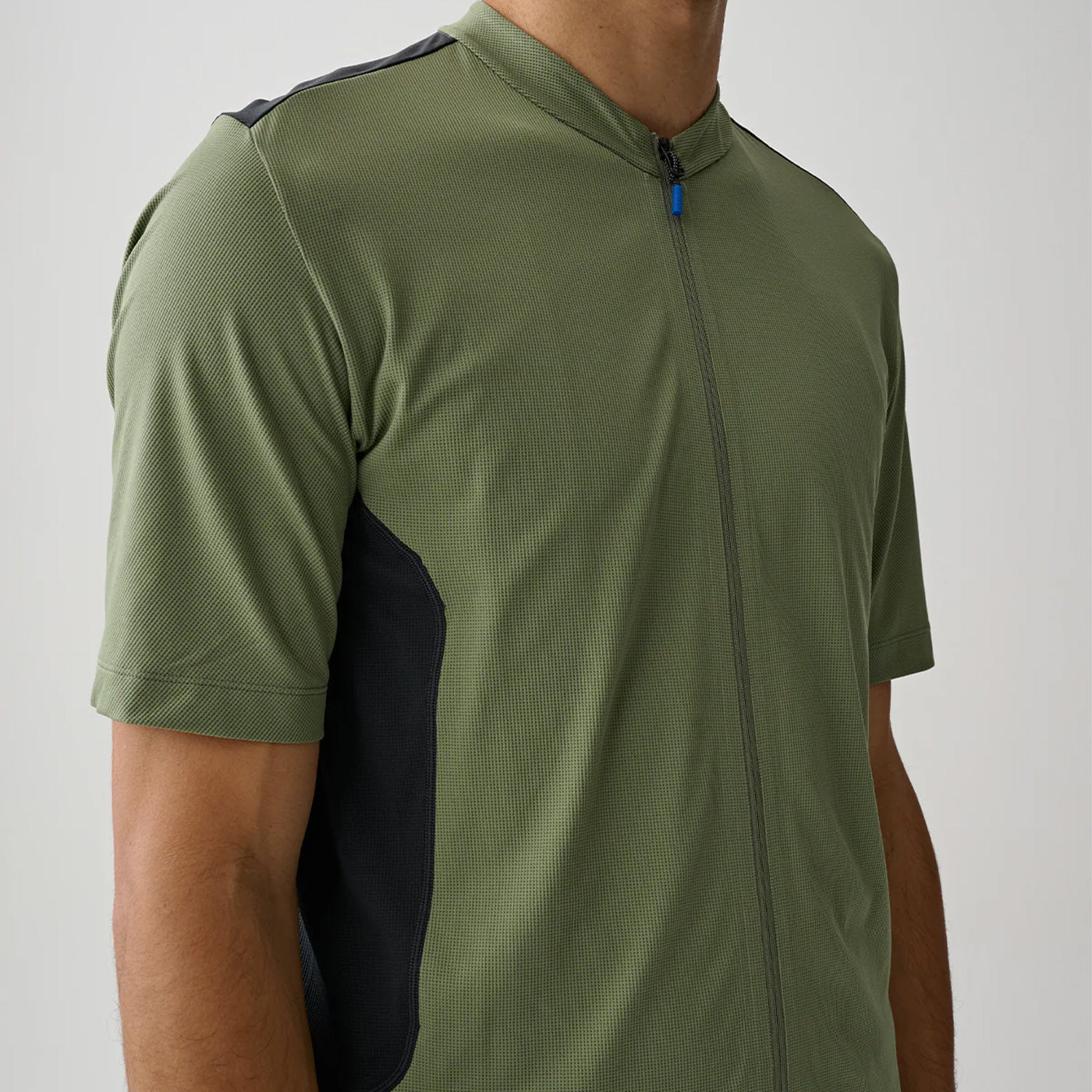 Maillot Maap Alt_Road Zip Tee - Verde