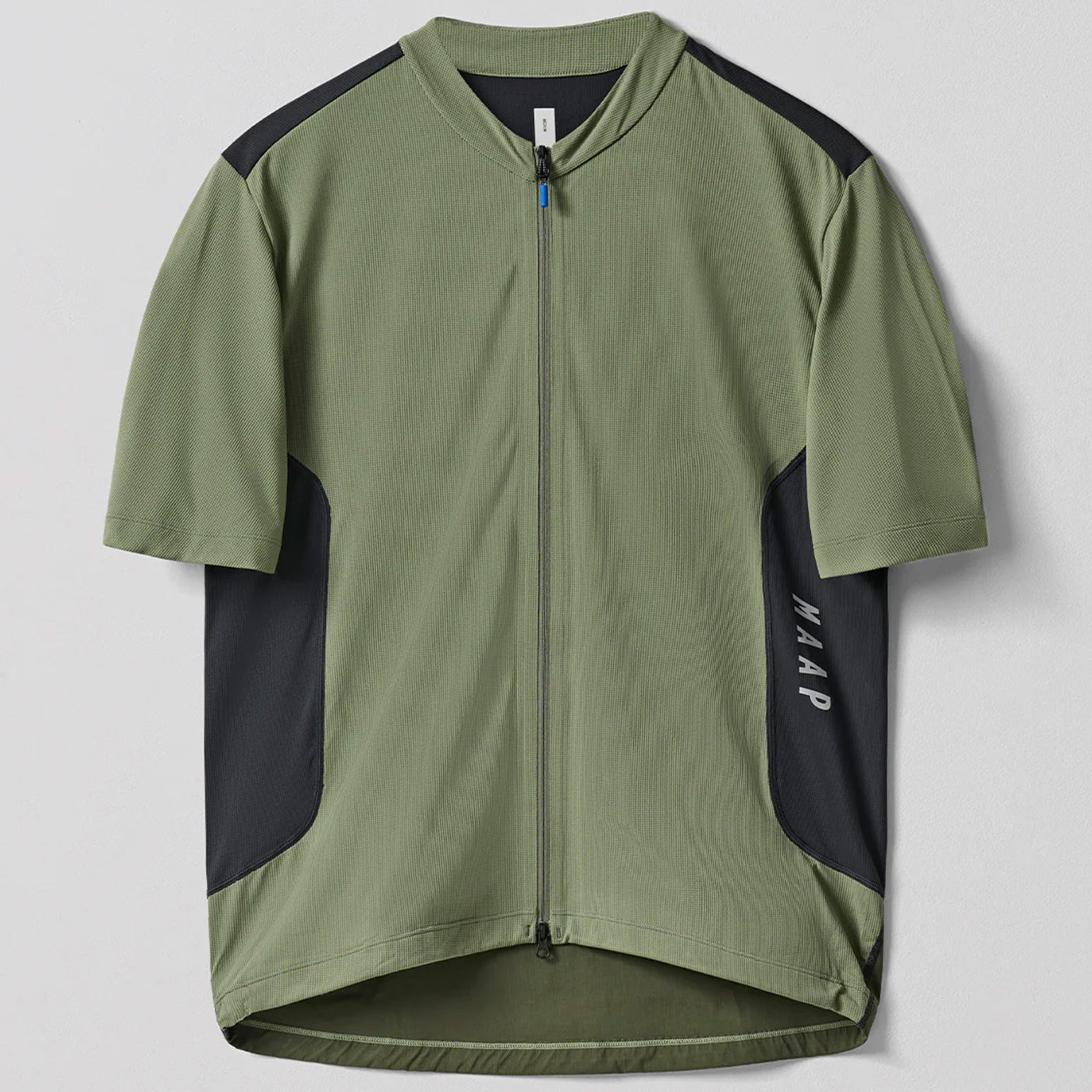 Maillot Maap Alt_Road Zip Tee - Verde