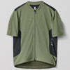 Maillot Maap Alt_Road Zip Tee - Verde