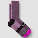 Maap Alt_Road Merino Space Dye socken - Lila