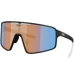 Bliz P001 brille - Matt Black Coral-Orange Mirror Blue