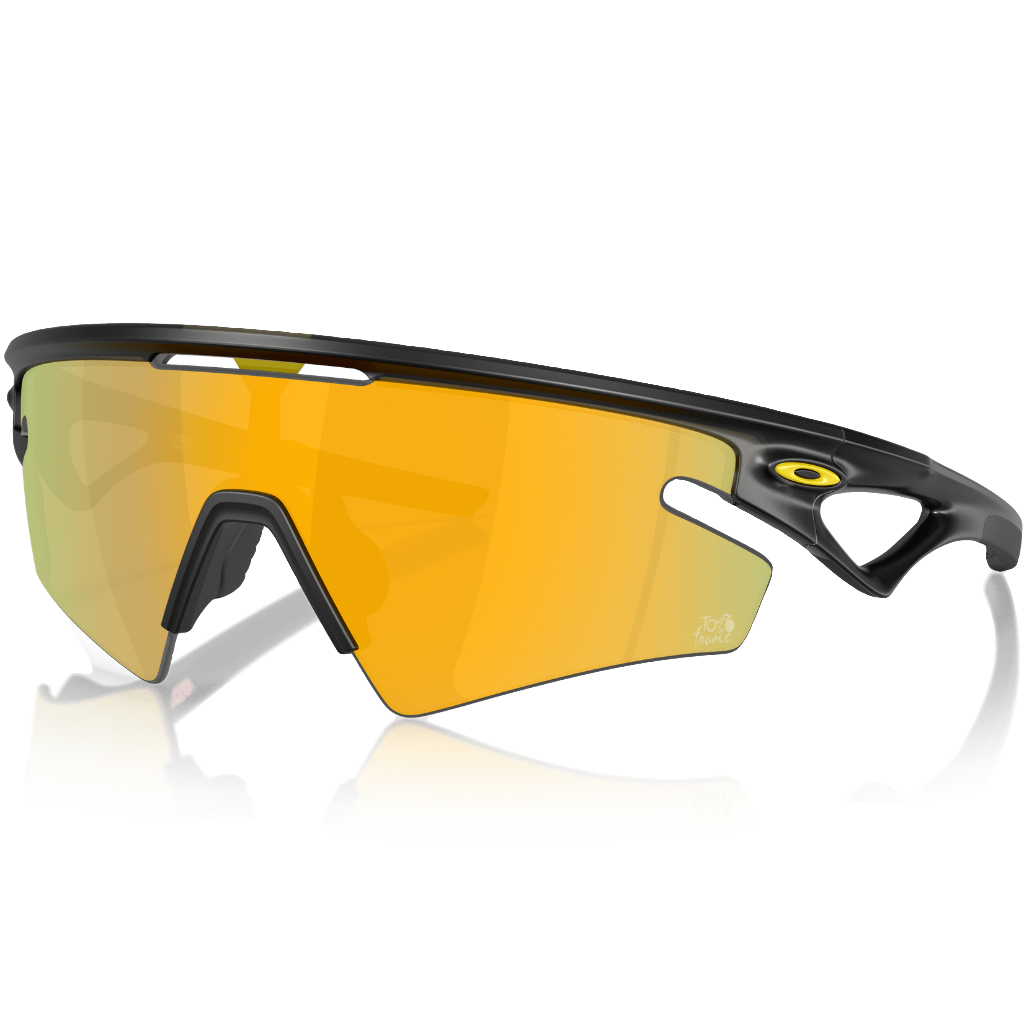 Oakley Sphaera Slash Tour de France brille - TDF Matte Black Ink Prizm 24k Polarized