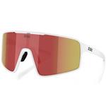 Occhiali Bliz P001 - Matt White Brown W Red Mirror