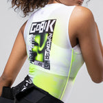 Maillot corp sans manches femme Gobik Second Skin Liquid Neon