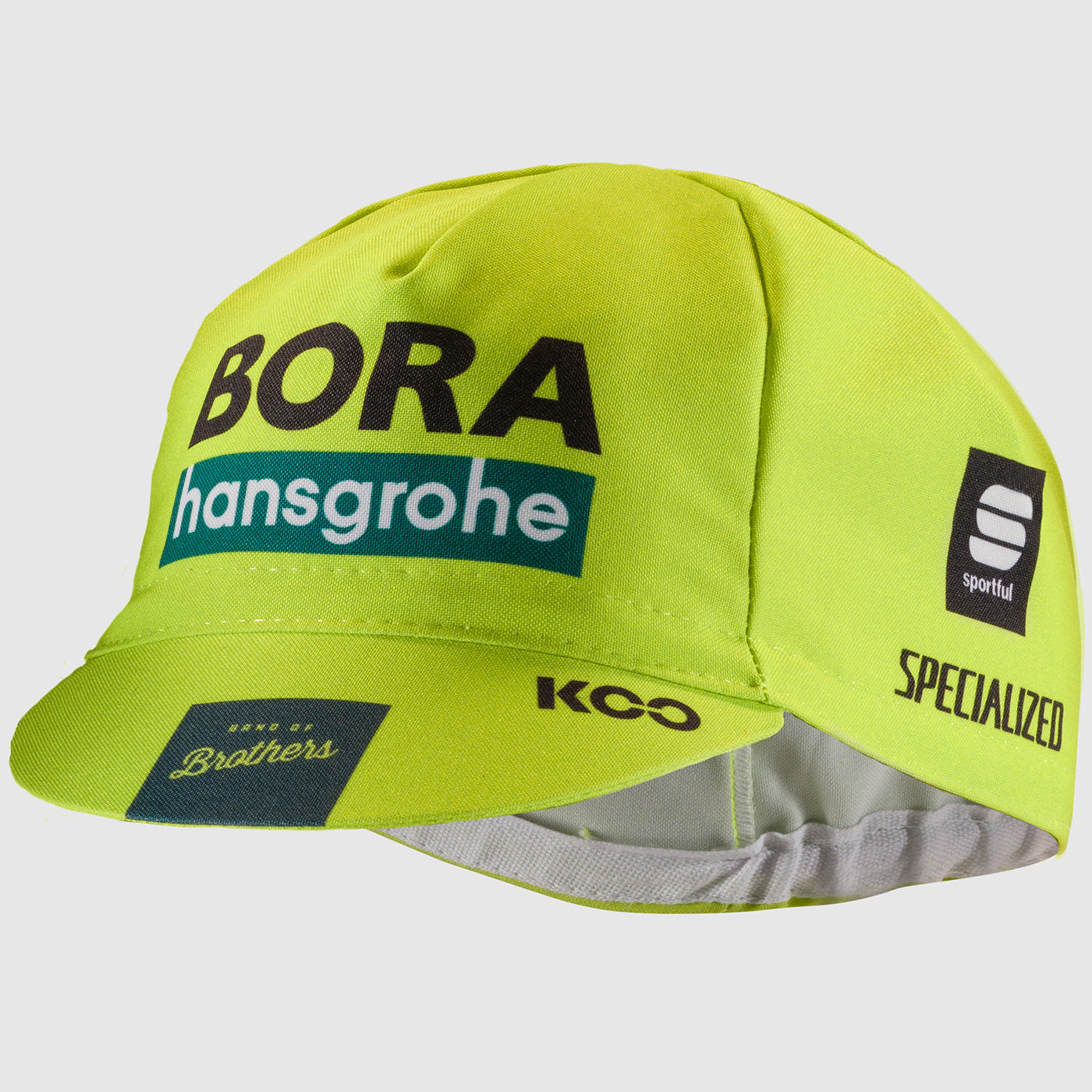 Sportful Bora Hansgrohe 2024 Cycling Cap - Yellow | All4cycling