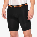 100% Crux Liner Boxer - Black