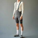 Bib shorts thermal Pas Normal Studios Essential Thermal - Grey