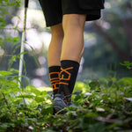 Calcetines Biotex 3D Fresh - Negro naranja