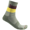 Chaussettes Castelli Blocco 15 - Vert