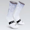 Calcetines Gobik Vortex Blure - Blanco