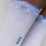 Calcetines Gobik Vortex Blure - Blanco