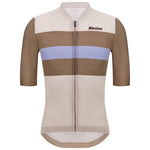 Santini Bengal Jersey - Beige Green