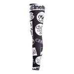 Cinelli Tempo leg warmers - Black white