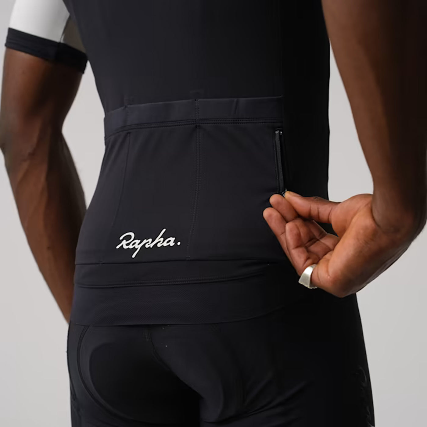 rapha core jersey black