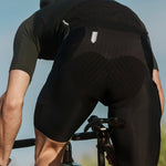 Q36.5 Adventure Cargo bib shorts - Black