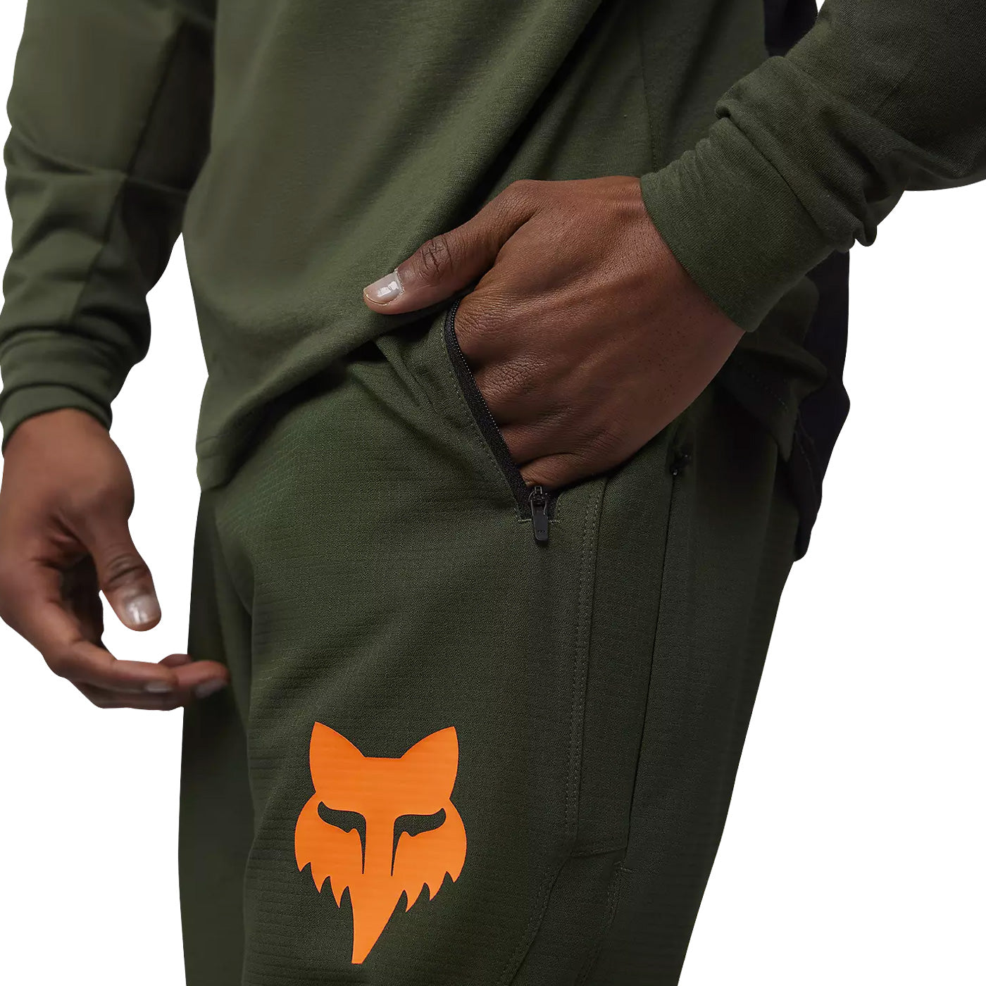 Pantalones Fox Defend Taunt - Verde