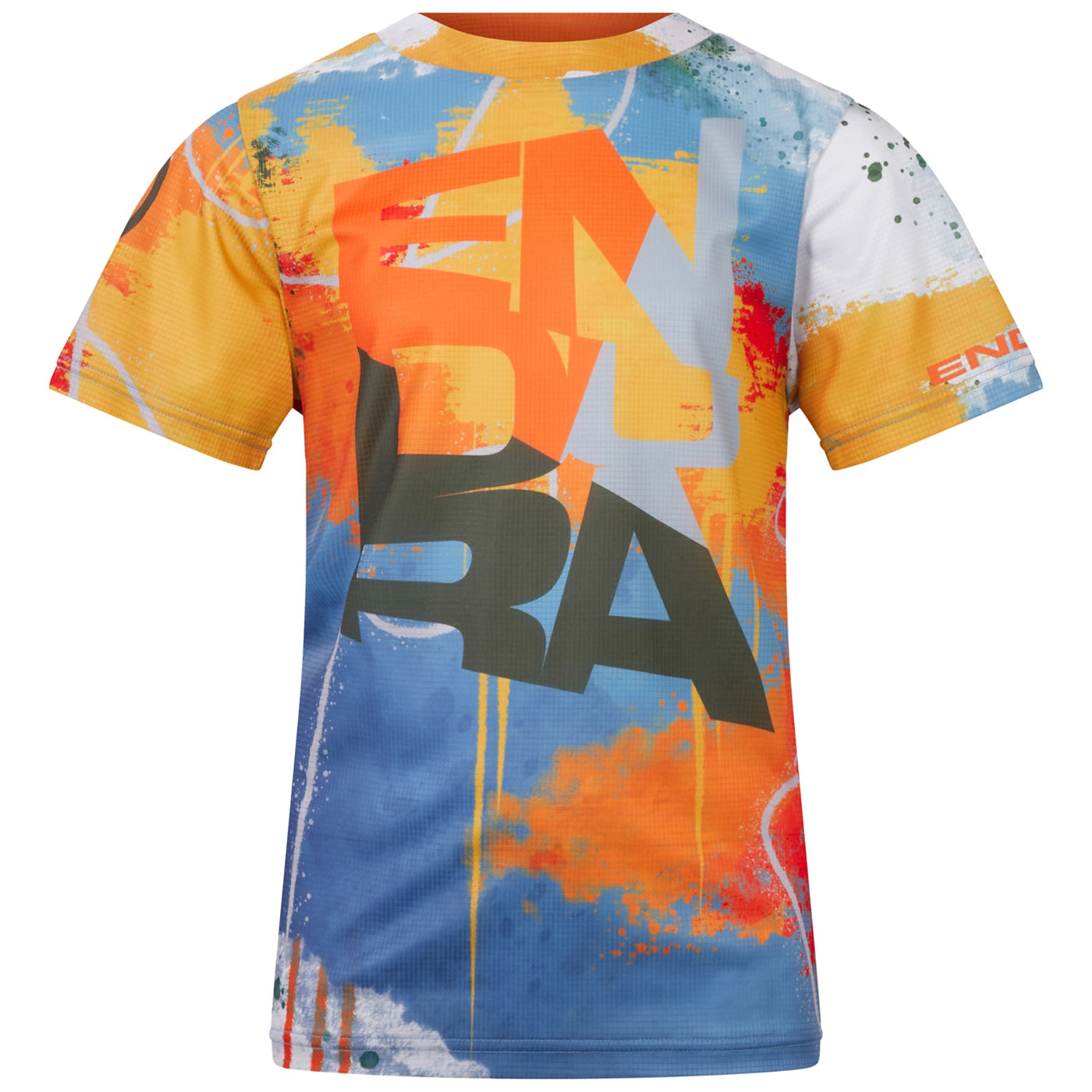 Endura Singletrack Core Tee Kids Jersey - Yellow | All4cycling