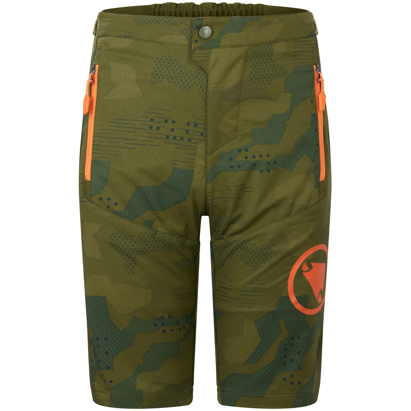 Endura MT500 Burner kid short -  Camo green