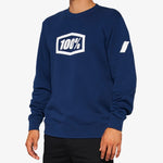 Sweat-shirt 100% Icon - Bleu