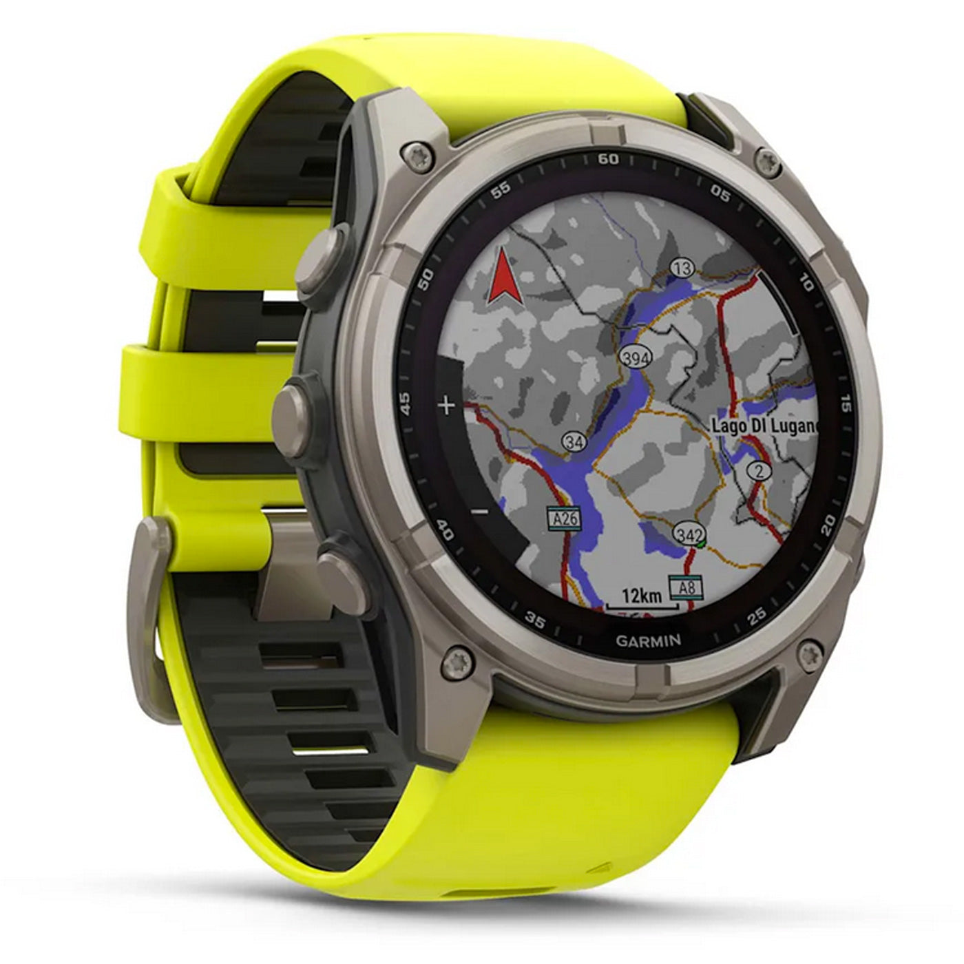 Garmin Fenix 8 Solar Sapphire 51 mm - Yellow