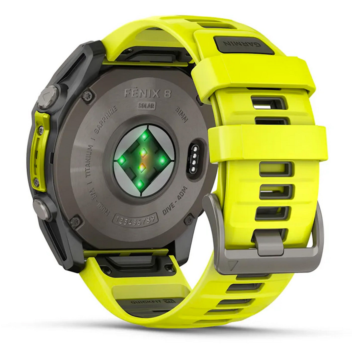 Garmin Fenix 8 Solar Sapphire 51 mm - Yellow