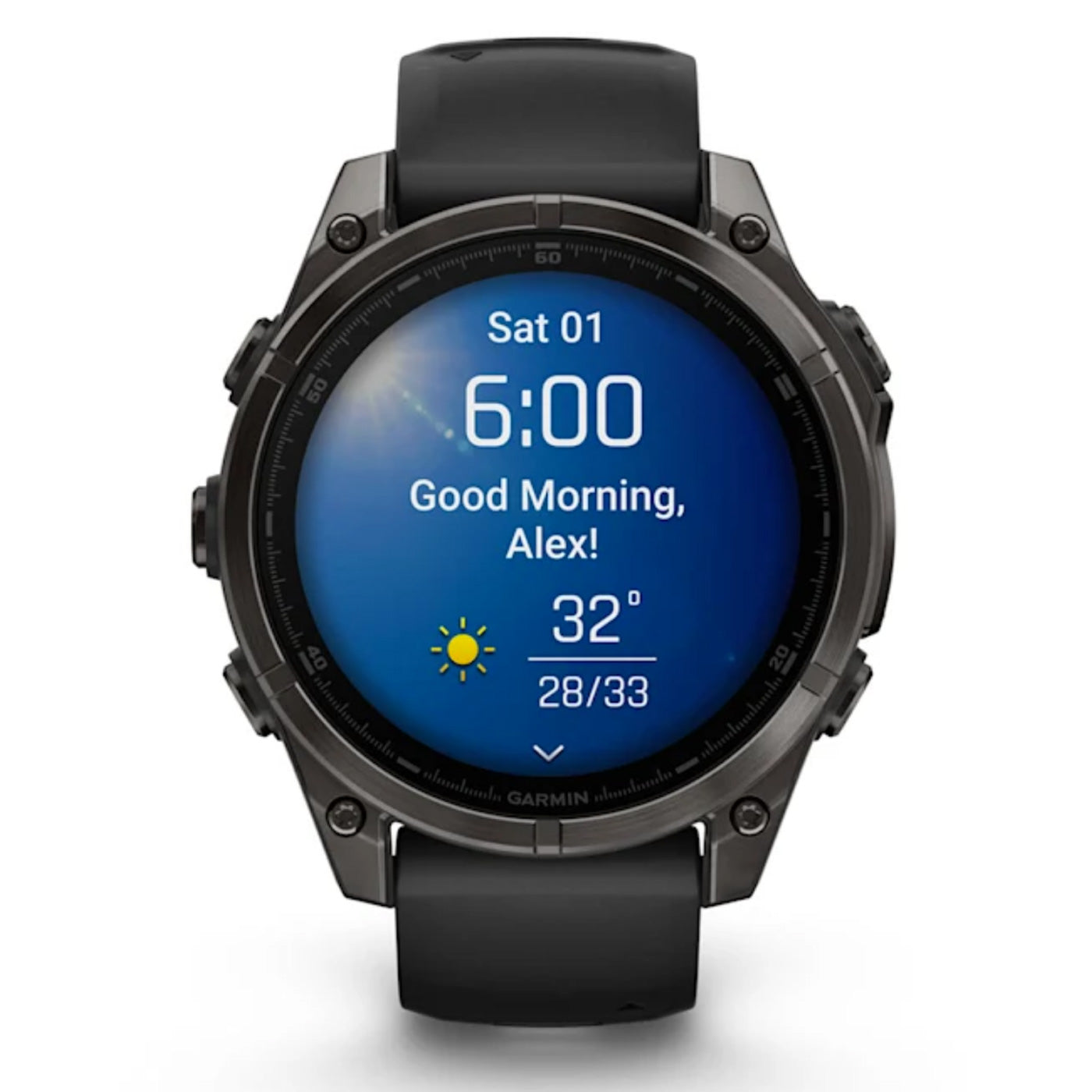 Garmin Fenix 8 51 mm AMOLED Sapphire - Black