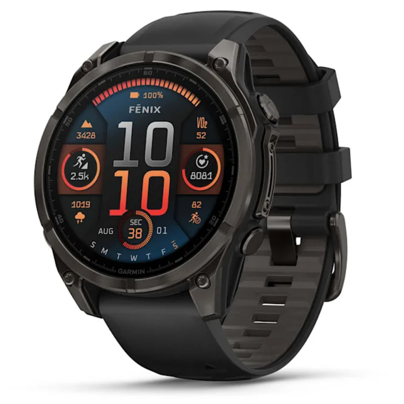 Garmin Fenix 8 51 mm AMOLED Sapphire - Black