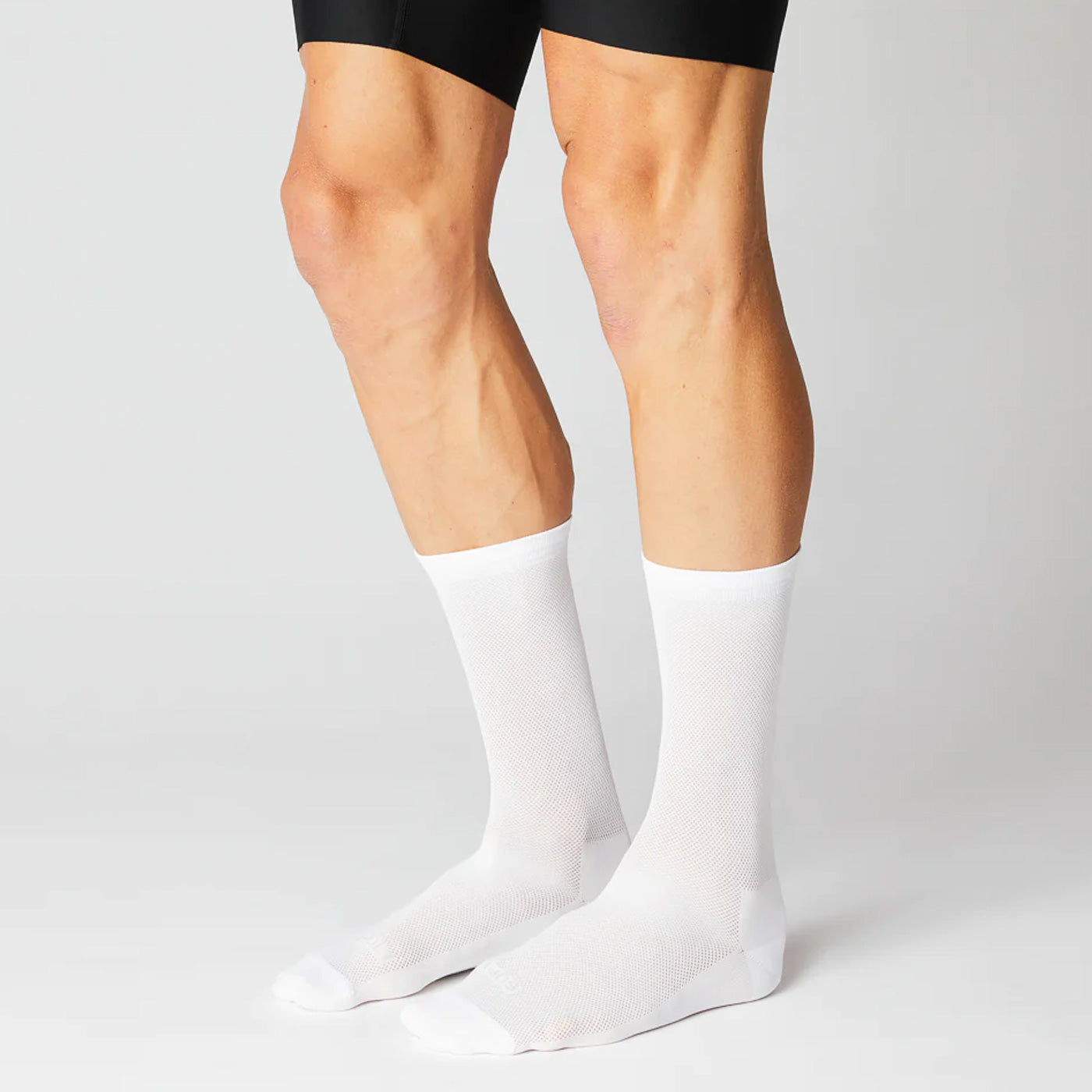 Fingercrossed Super Light socks - White | All4cycling