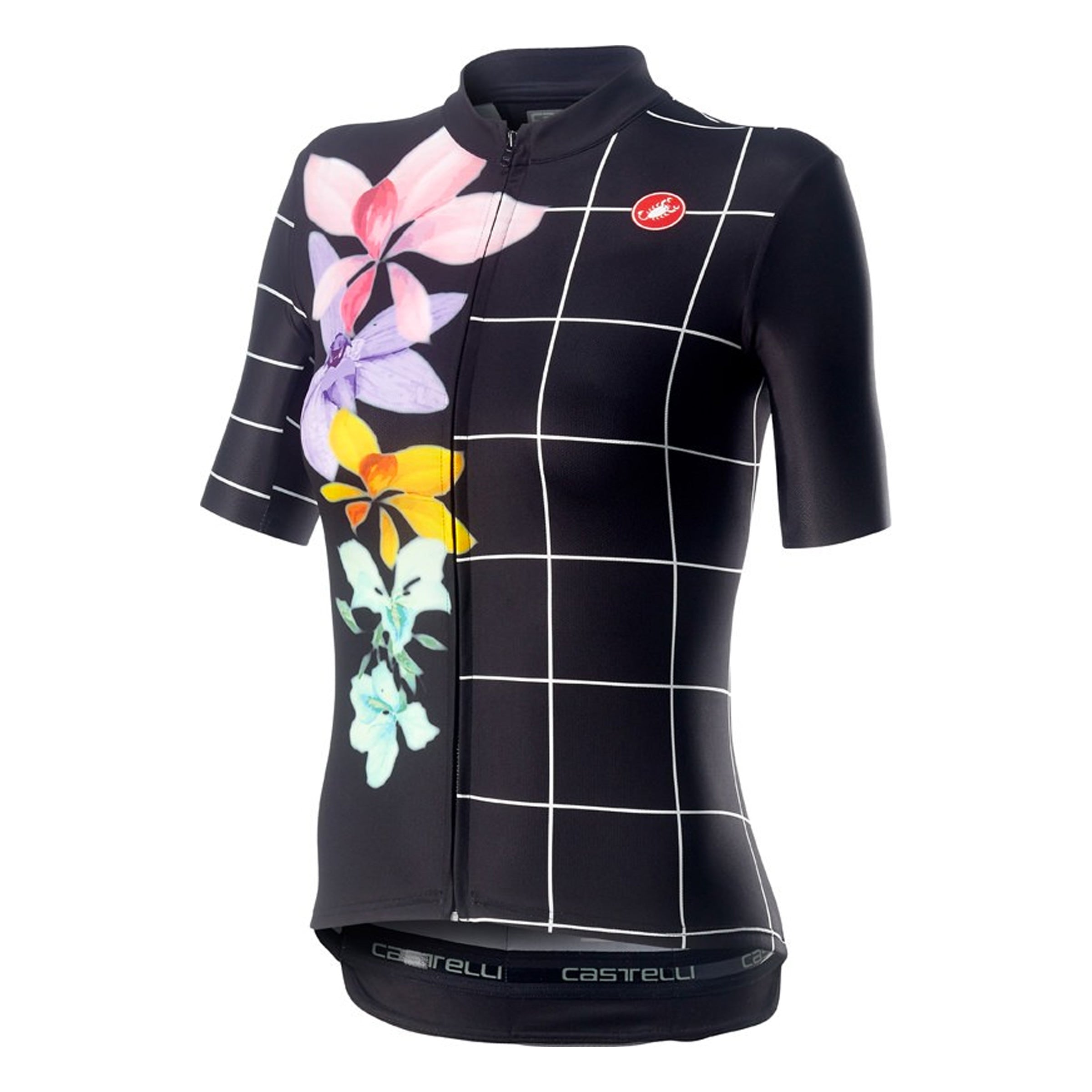 Maglia donna Castelli Fiorita - Nero