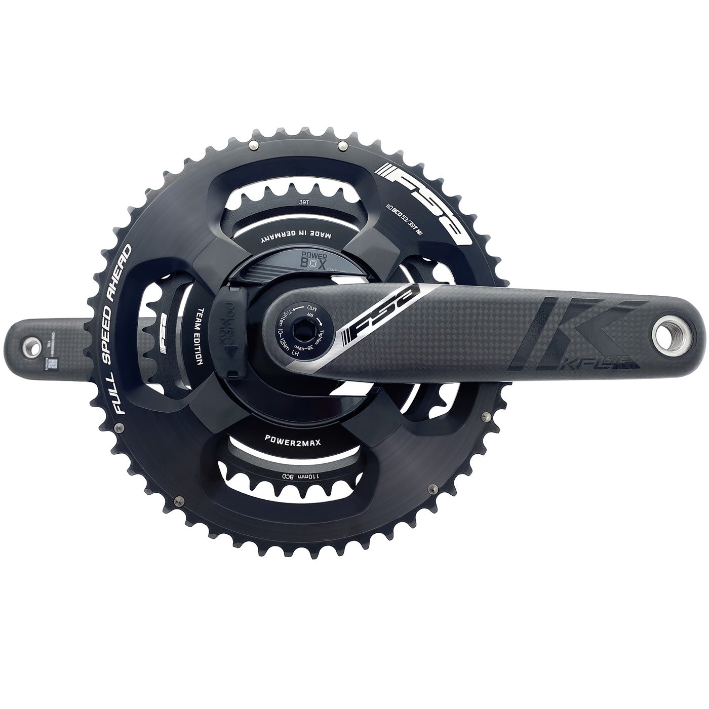 FSA PowerBox K-Force Team Edition crankset - 52/36 – All4cycling