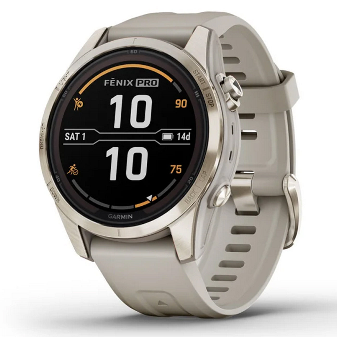 Garmin Fenix 7S Pro Sapphire Solar - Beige