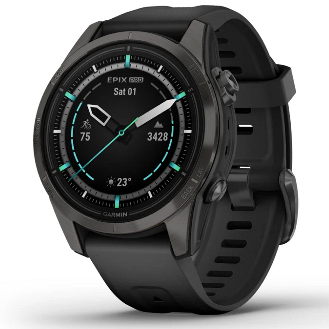 Garmin epix Pro (Gen 2) Sapphire Edition 42mm - Black