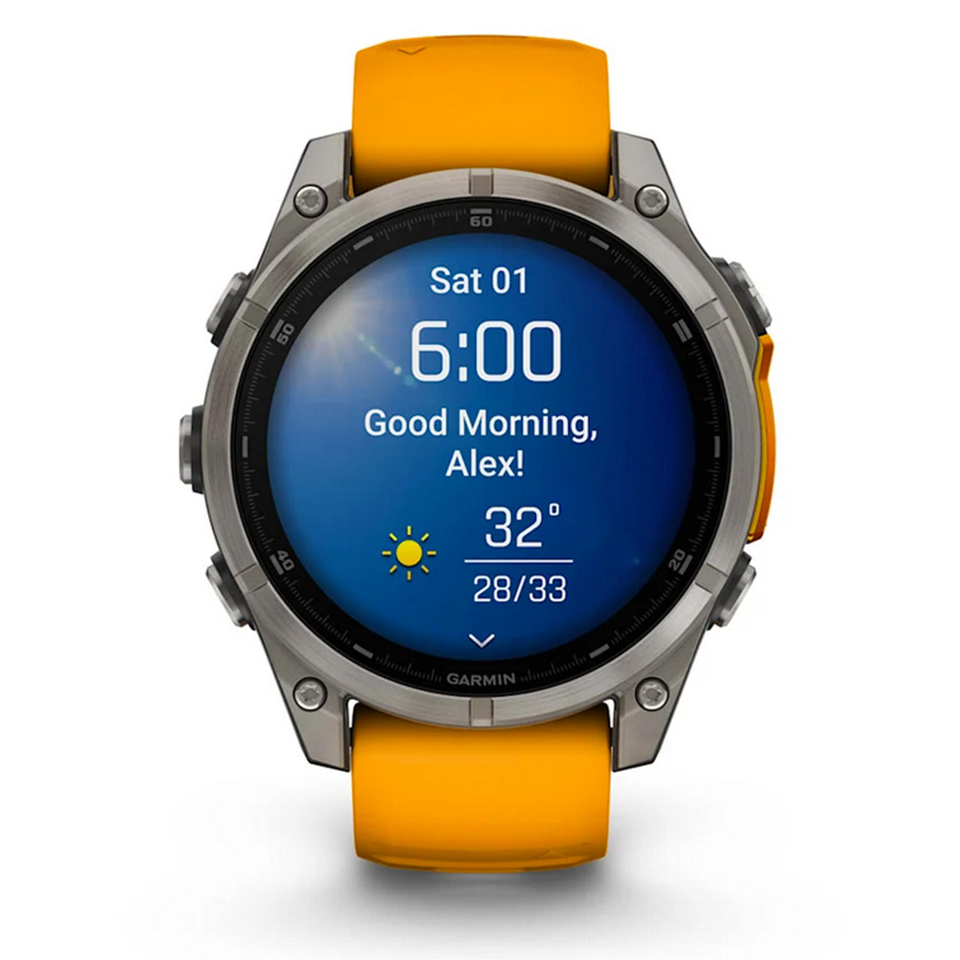 Garmin Fenix 8 47 mm AMOLED - Orange